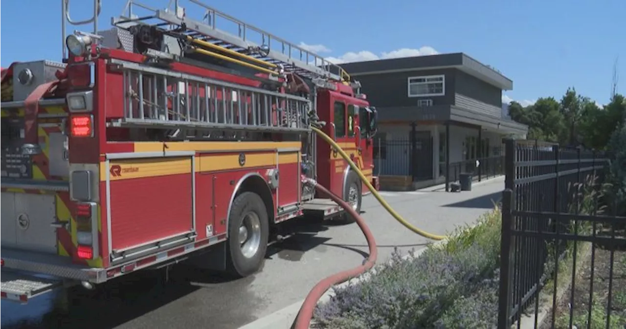 Kelowna firefighters douse small blaze inside second-floor unit