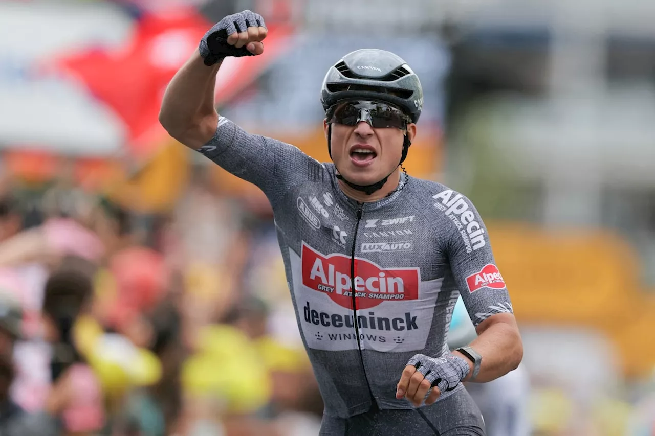 Philipsen wins Stage 13 of Tour de France in sprint finish; Pogacar keeps yellow jersey