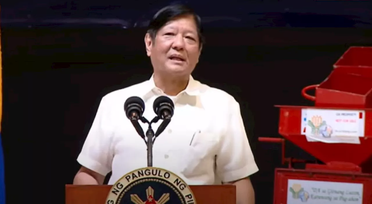 Marcos says Bataan transmission line to generate power supply