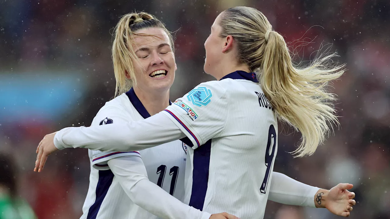 England women player ratings vs Ireland: Alessia Russo and Georgia Stanway get the goals as the Lionesses move one step closer to Euro 2025 qualification in comfortable win