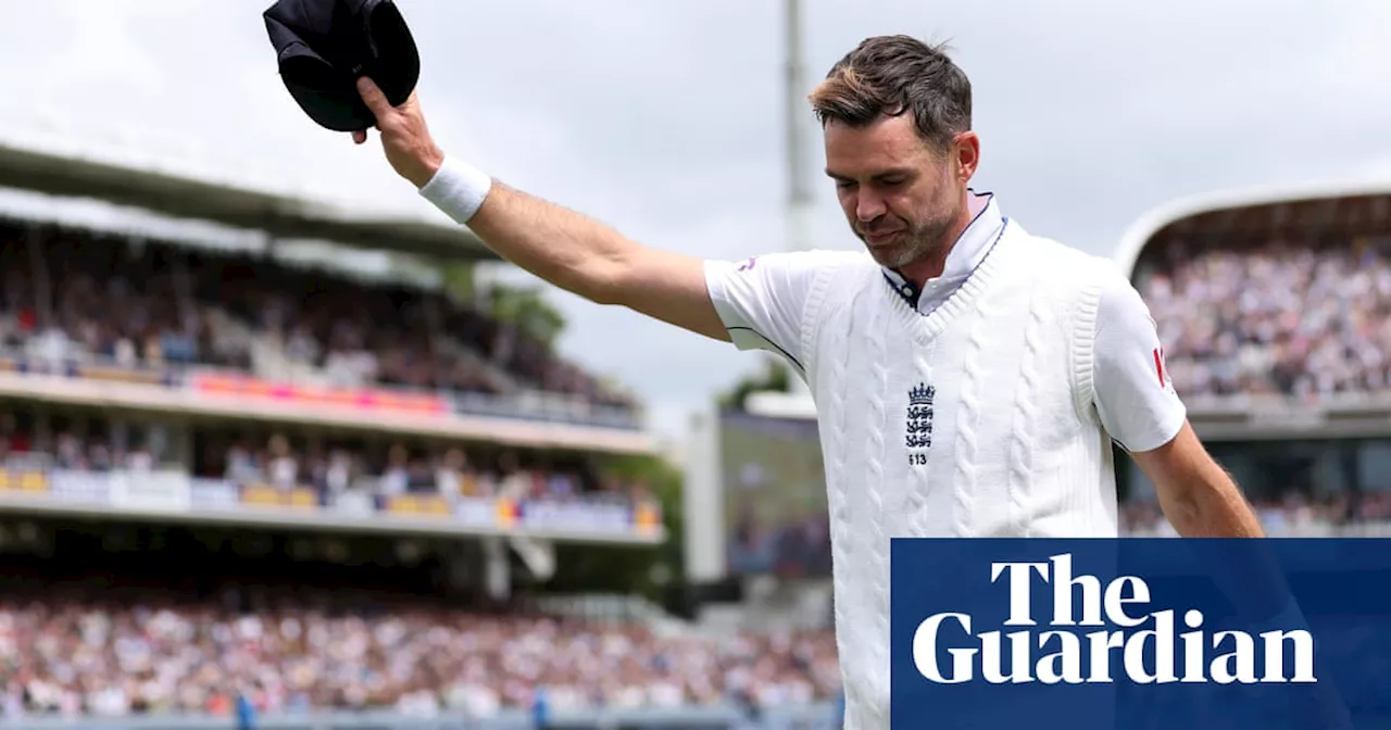 Jimmy Anderson signs off with wicket in England’s innings win over West Indies