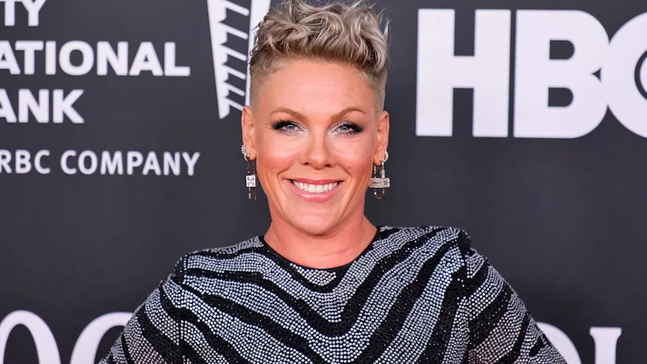 Pink rocks major transformation that is worlds away from her stage show