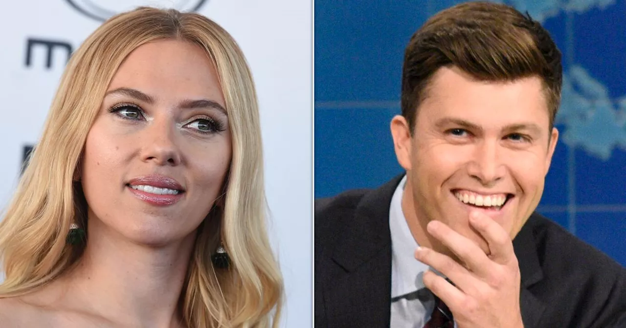 Scarlett Johansson Reveals The 1 'SNL' Joke By Colin Jost That Made Her 'Black Out'