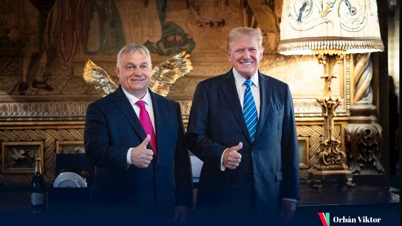 Orbán giulivo in Florida: 'Alla pace in Ucraina ci penserà Trump'