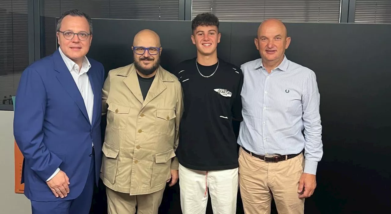 Josè Sebastiani, figlio di Amadeus, nuovo portiere dell'Udinese (U16). Marino: «È il nuovo Tacconi»