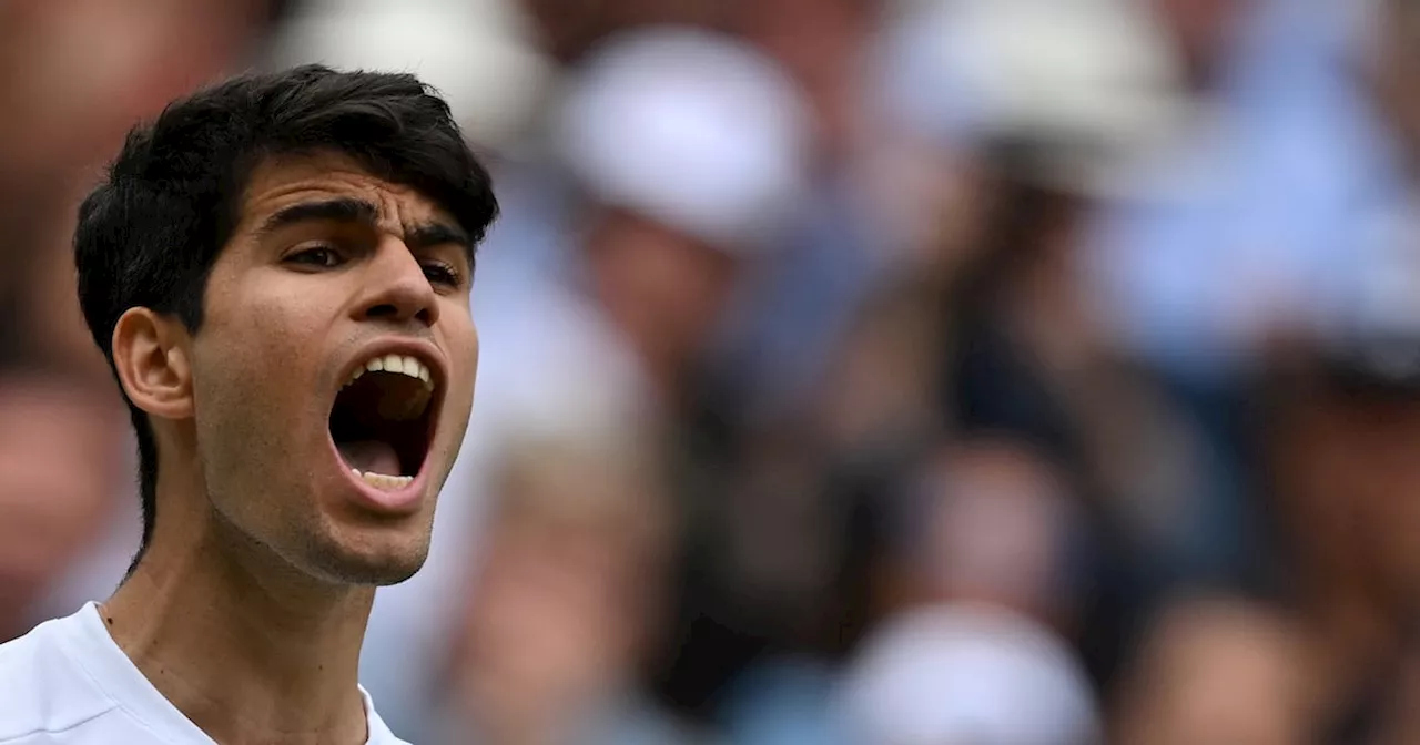 Carlos Alcaraz comes from a set down against Daniil Medvedev to make Wimbledon final