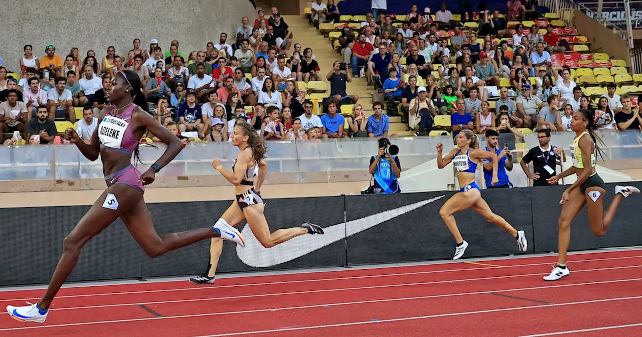 Rhasidat Adeleke produces stunning 400m victory at the Monaco Diamond League