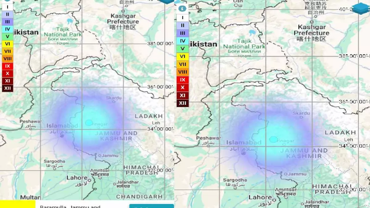 JK News: आतंकी हमलों के बीच कांपी धरती, कश्मीर में महसूस किए गए भूकंप के तेज झटके, लोगों में दहशत