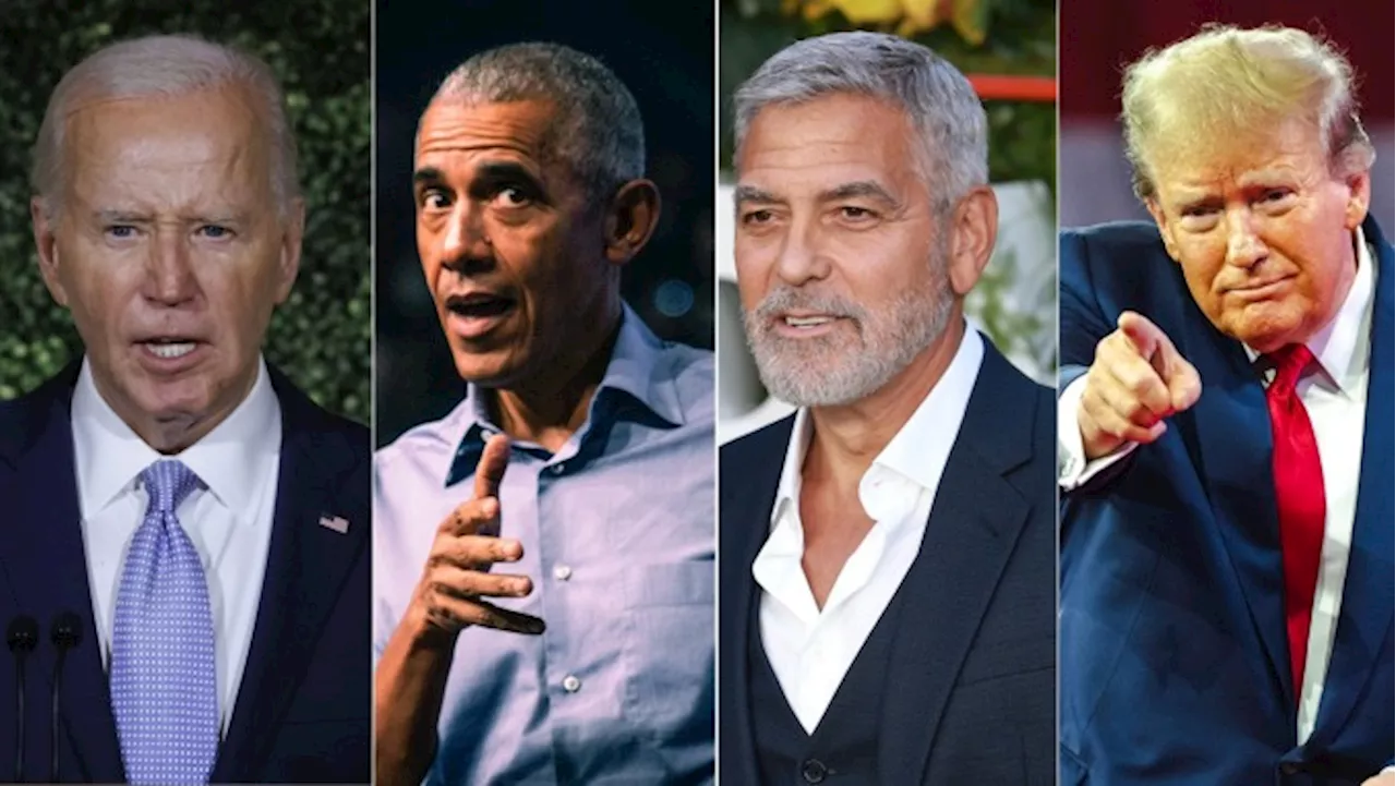 Biden, Trump, Obama, and George Clooney Are All Fighting