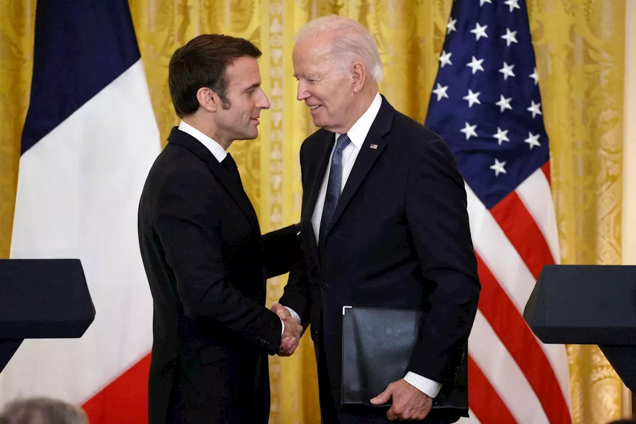 Macron defende Biden após gafes durante discursos: 'Todos nós temos lapsos'