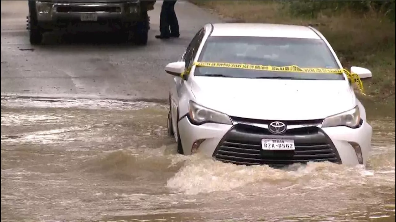 Driver rescued from high water after heavy rain in San Antonio, officials say