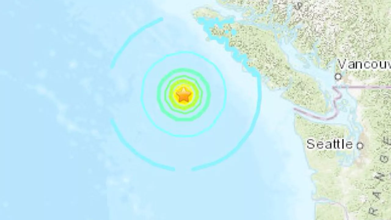 North Pacific rattled by series of earthquakes, largest measures at 6.4 magnitude