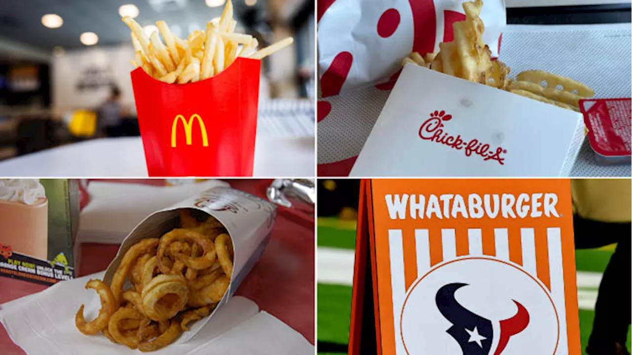 It’s National French Fry Day! Which fast food spot has the best fries in Houston?🍟😋