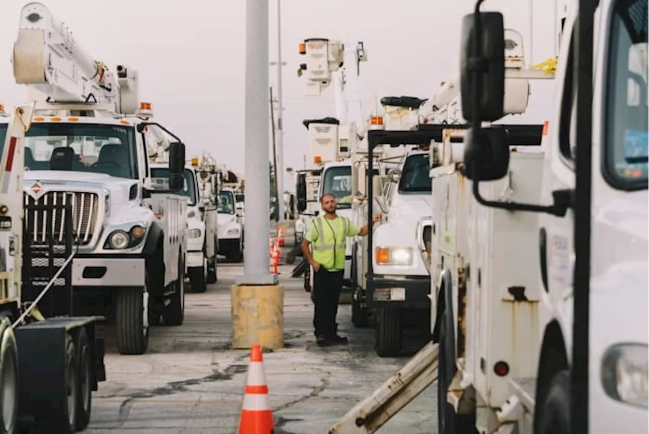 Power outages expected to last until next week in Matagorda, Brazoria and parts of Galveston County, CenterPoint says