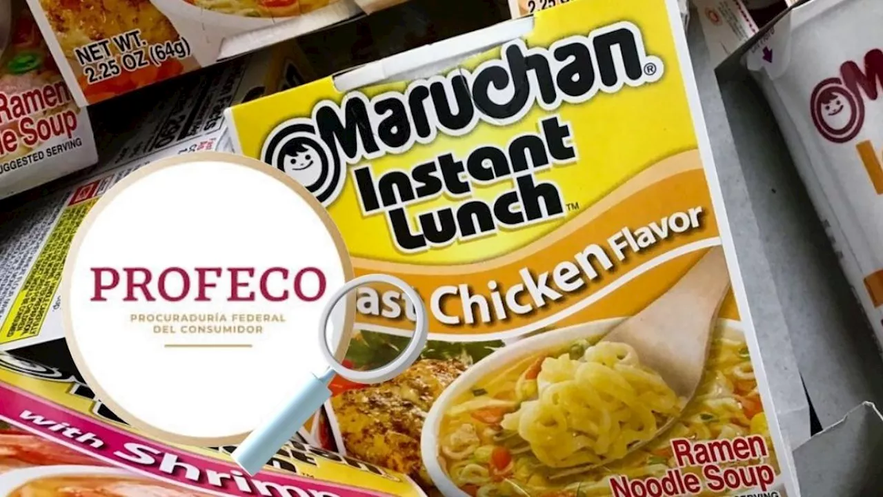 Profeco responde finalmente si la sopa Maruchan está hecha de plástico