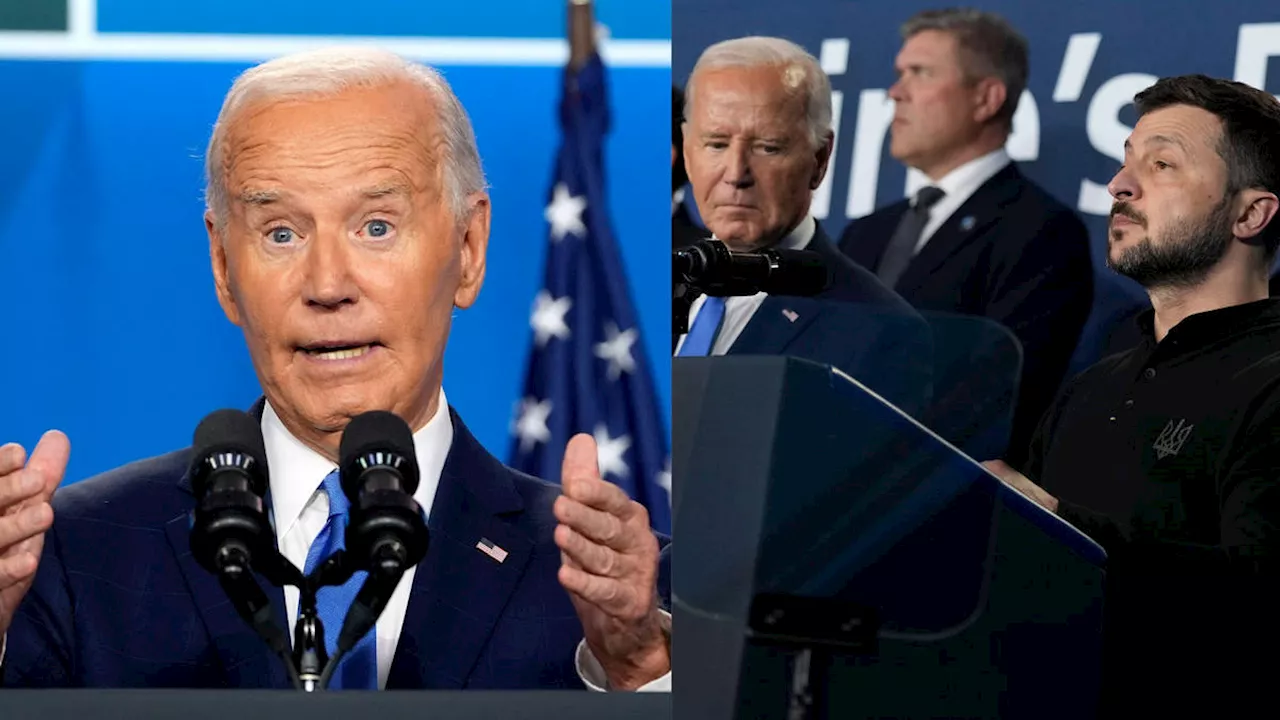 Joe Biden defiant despite calling Ukrainian leader Zelenskyy 'President Putin', as calls grow for him to...