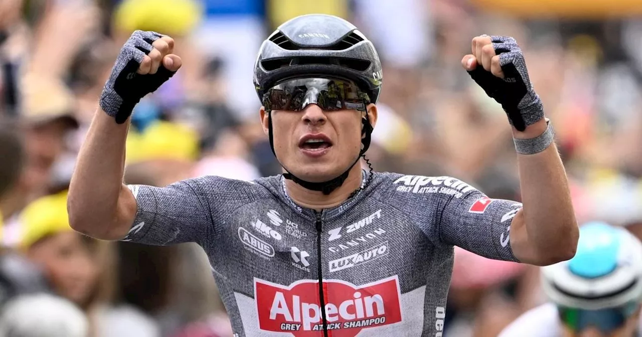 Tour de France : Philipsen confirme à Pau, deuxième victoire en une semaine pour le Belge