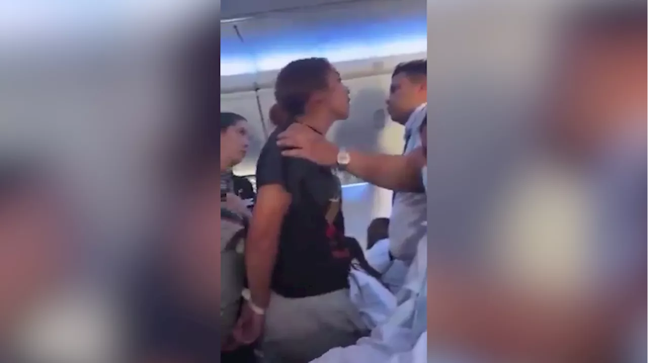 Une passagère d'United Airlines mord un steward, l’avion atterrit en urgence