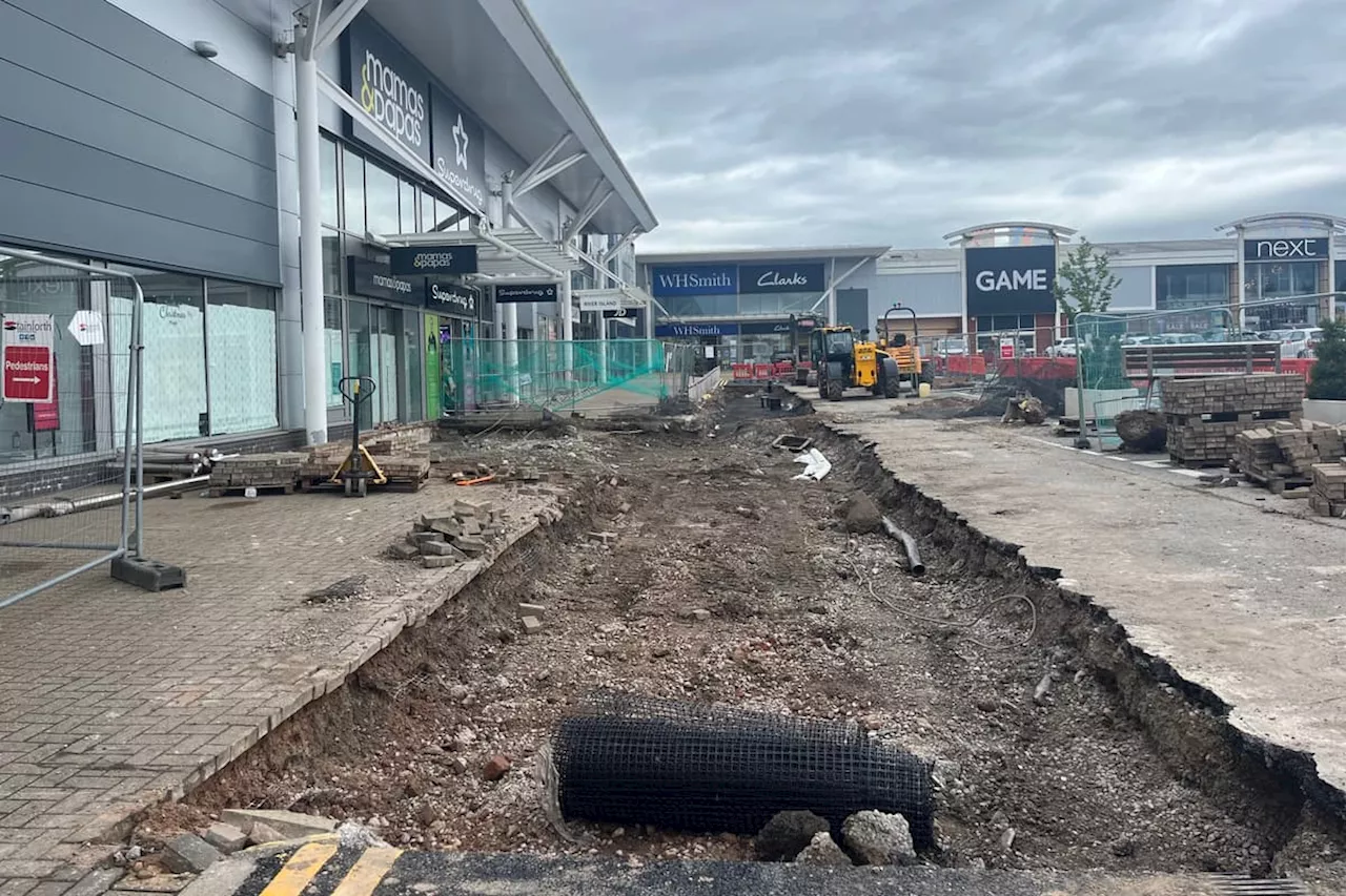 I went to Deepdale Shopping Park - what is going on with the car park?