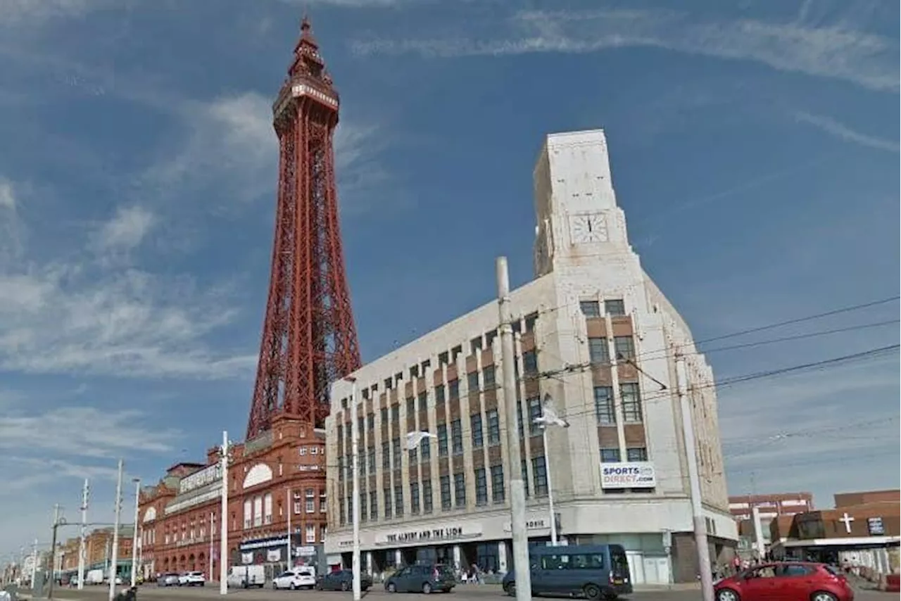 Iconic Art Deco shop site next to world famous Blackpool Tower goes on sale