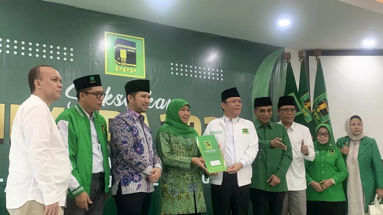 PPP Resmi Dukung Khofifah-Emil Dardak Maju di Pilkada Jatim 2024