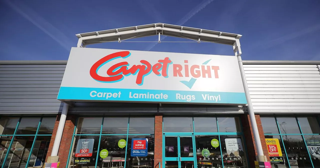 Carpetright on brink of collapse putting Lancashire jobs and stores at risk