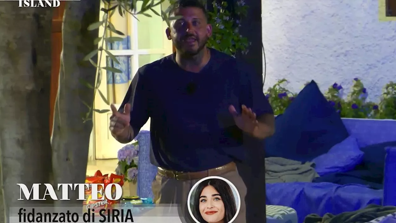 'Temptation Island', le parole di Siria fanno infuriare Matteo