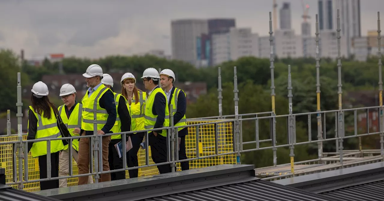 Angela Rayner makes first official visit as deputy PM - to Greater Manchester