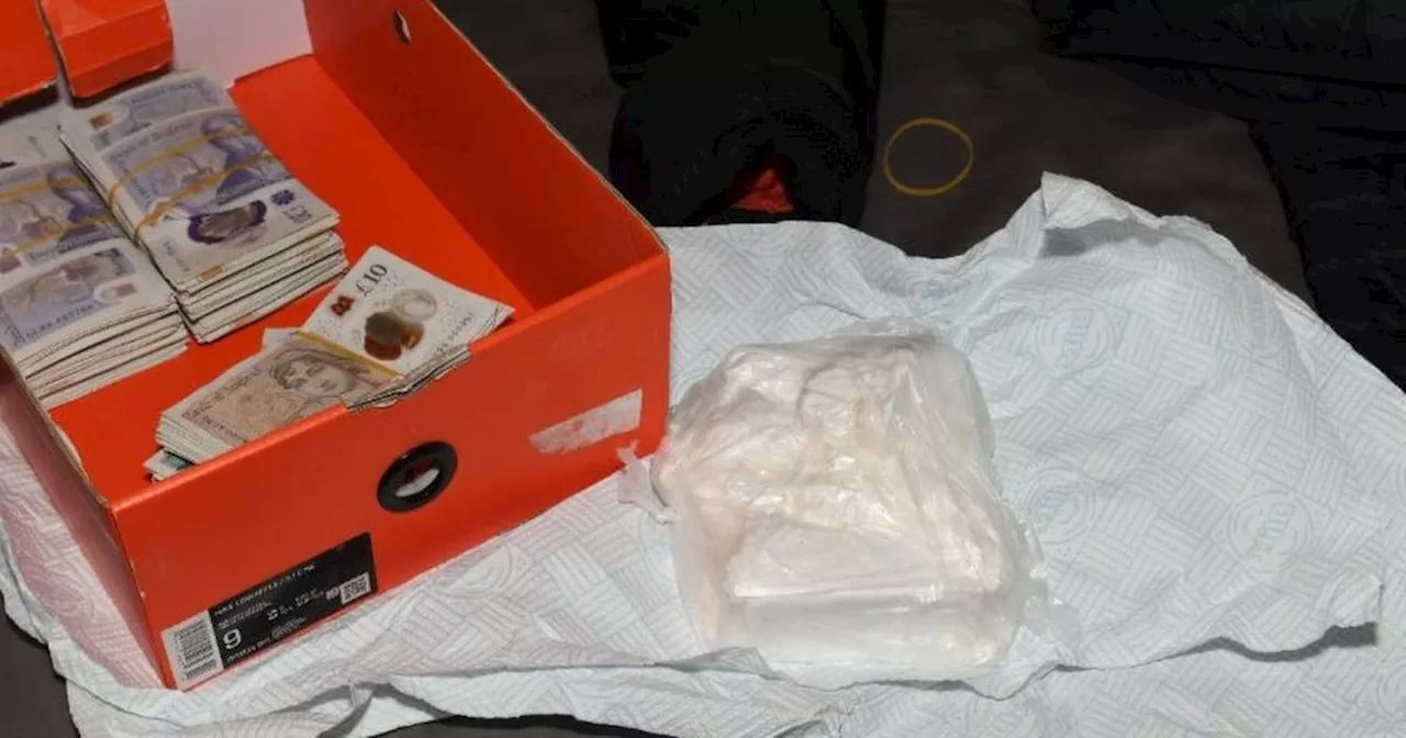 Cops seize cocaine, dodgy cash and watches worth £116,000 during raid