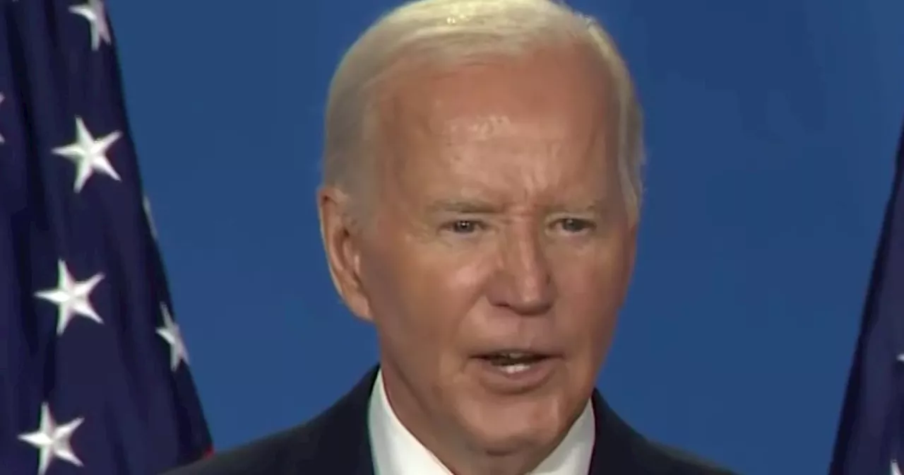 President Biden calls VP Harris 'Vice President Trump' during high-stakes press conference