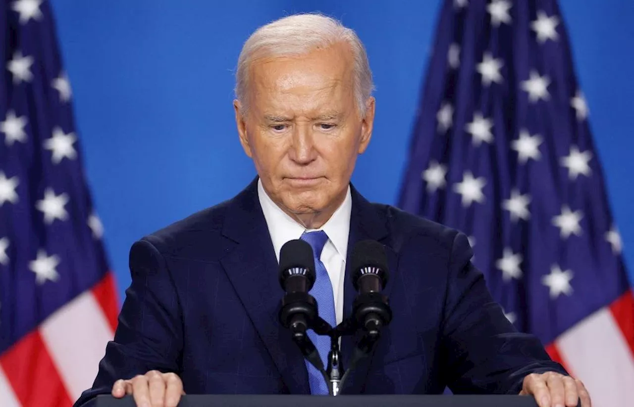 Biden stellt Selenskyj bei Nato-Zeremonie als Wladimir Putin vor