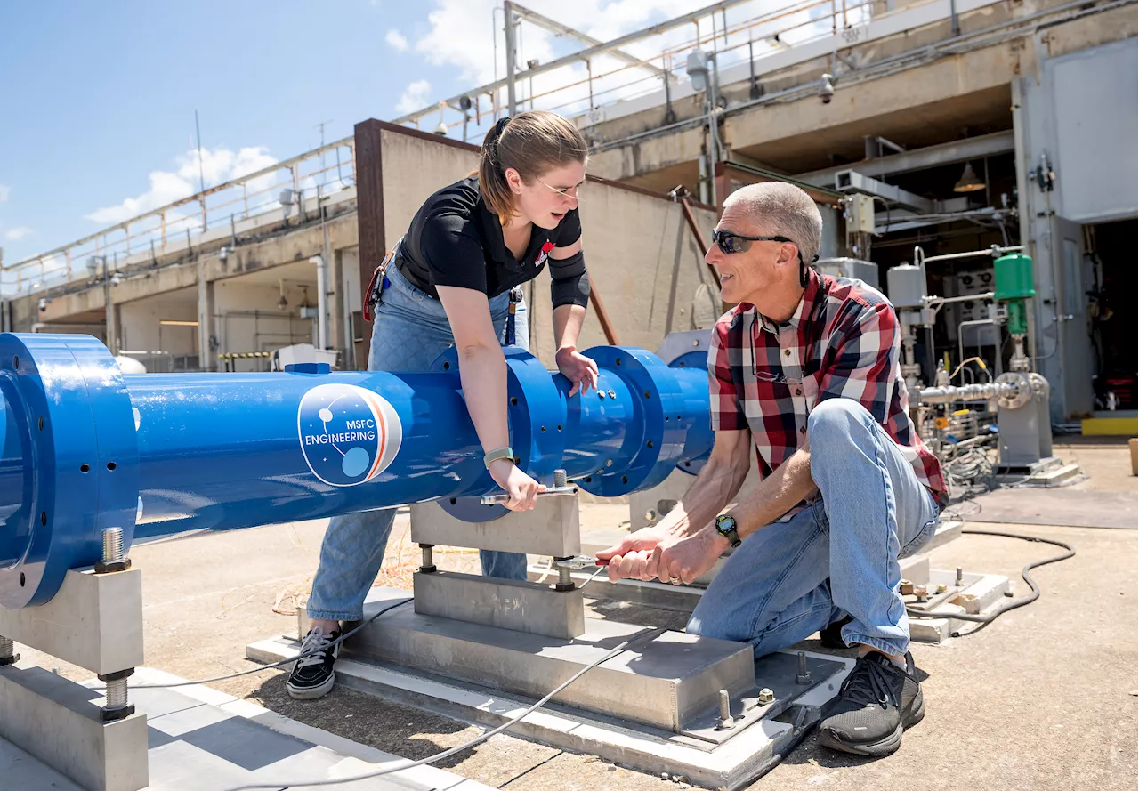 NASA Marshall Engineers Unveil Versatile, Low-cost Hybrid Engine Testbed