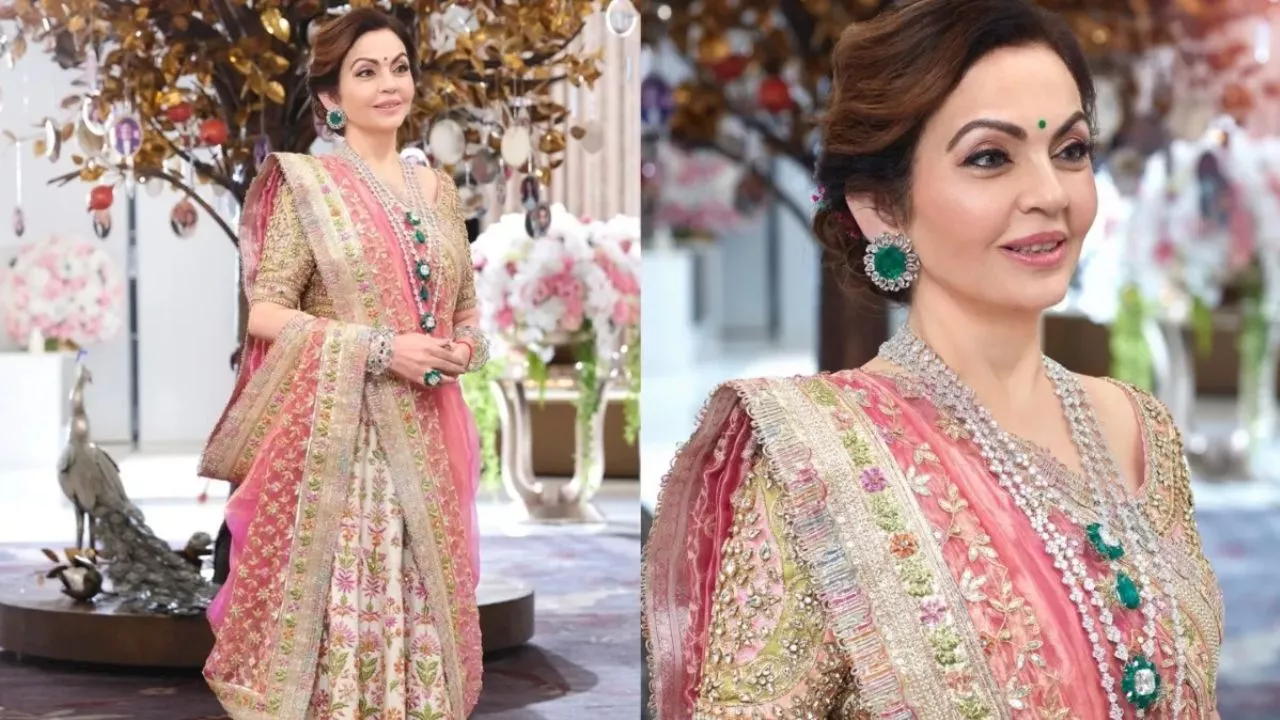 Nita ambani jewellery: इतने करोड़ की है नीता अंबानी की वेडिंग ज्वेलरी, सिर्फ ईयररिंग की कीमत जान उड़ जाएंगे होश