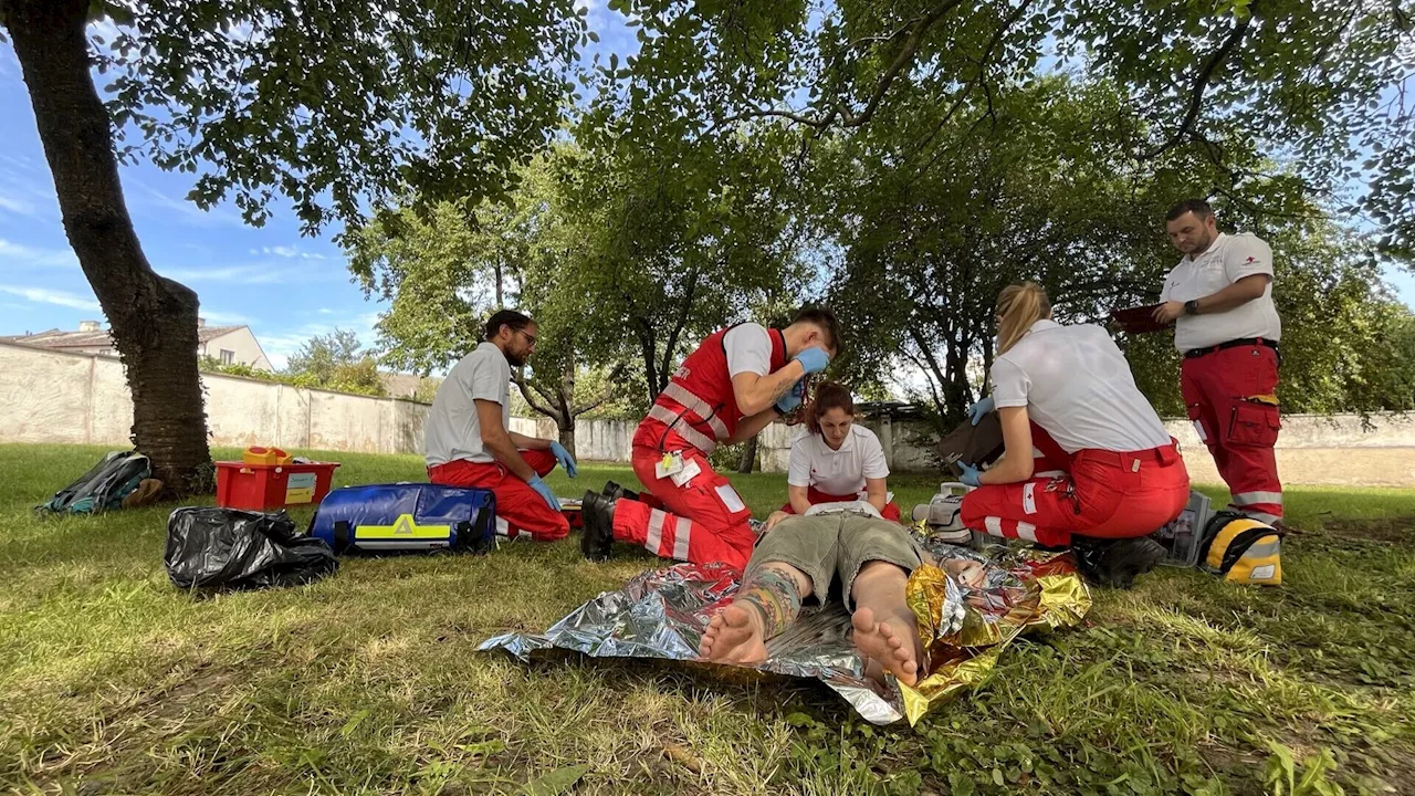 Voller Einsatz beim „Trauma Weekend“ des Roten Kreuzes