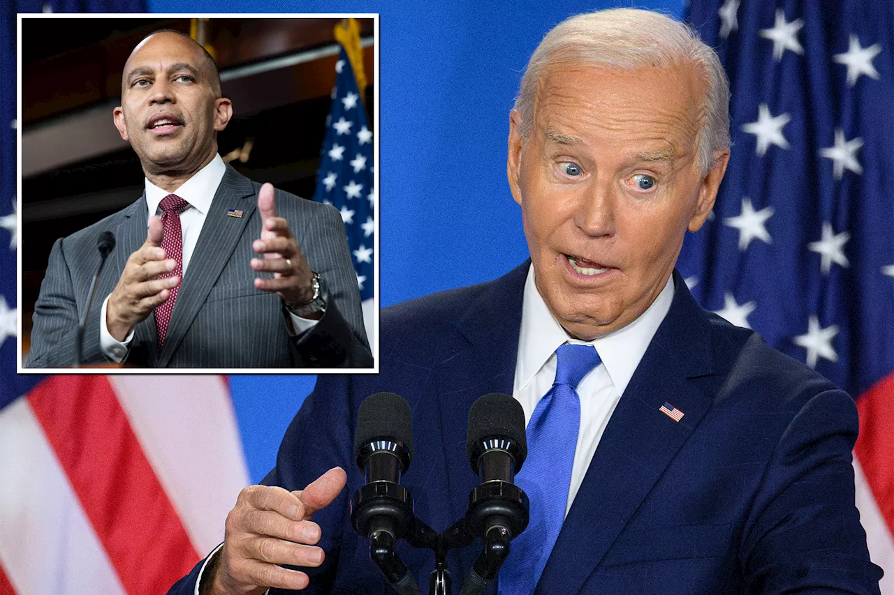 More Hill Democrats call on Biden to step aside after gaffe-filled 'big boy' press conference