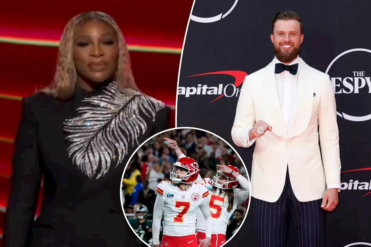 Serena Williams eviscerates Harrison Butker at ESPYs: 'We don’t need you'