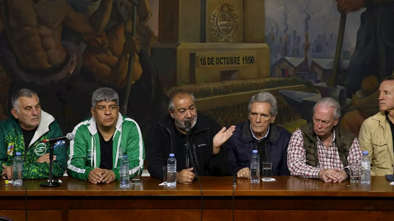 El Gobierno convocó a la CGT a una reunión el próximo martes