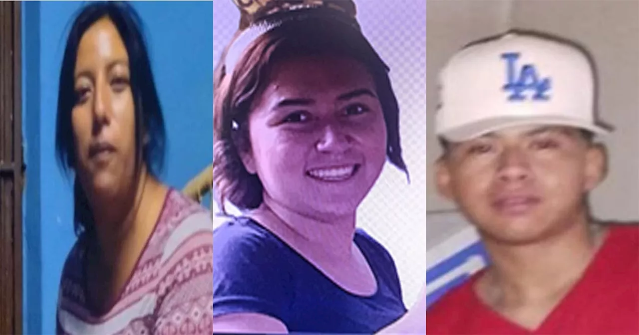 Buscan a Carmen, Guadalupe y Josué, desaparecidos en Guanajuato