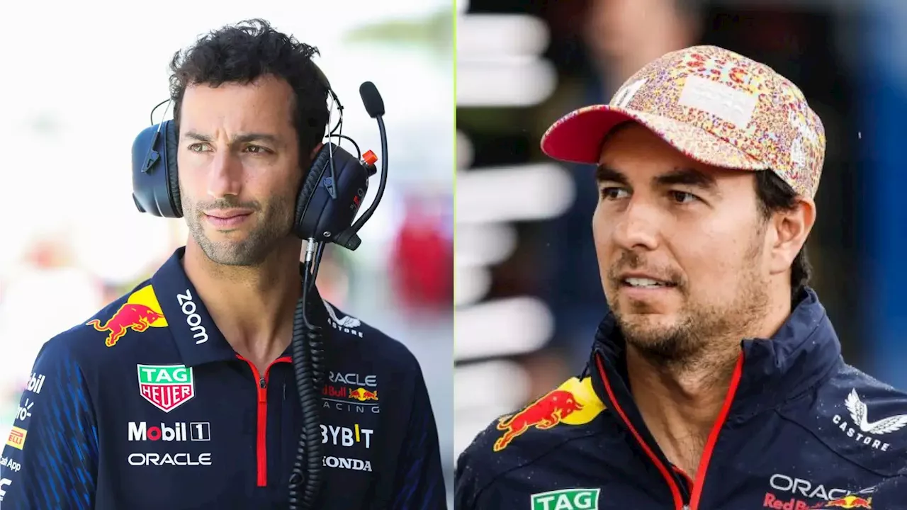  Sergio Perez tipped to 'save' Daniel Ricciardo's F1 career