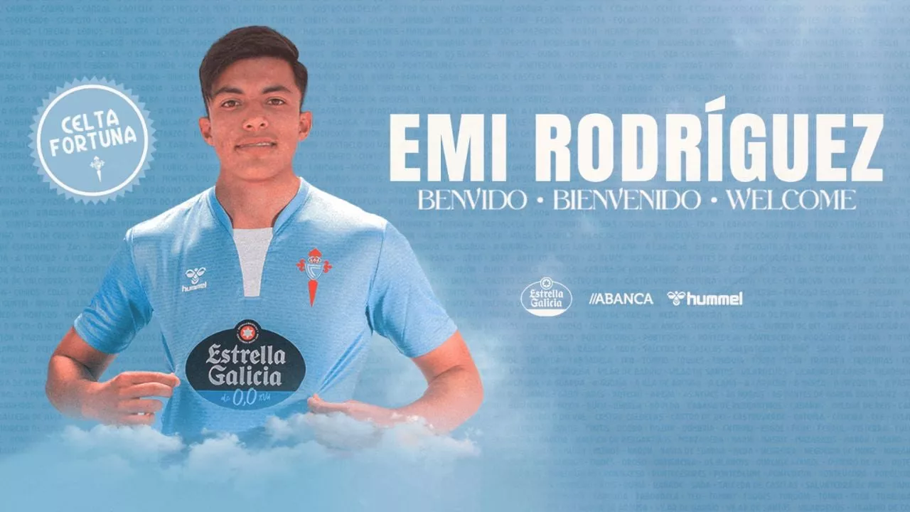 Emilio Rodríguez, canterano de Pachuca, es nuevo jugador del Celta de Vigo