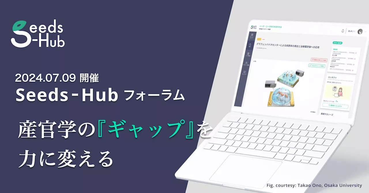 【開催報告】Seeds-Hubフォーラム「研究の社会実装を加速するために、研究シーズをより多く顕在化させる方法とは？」