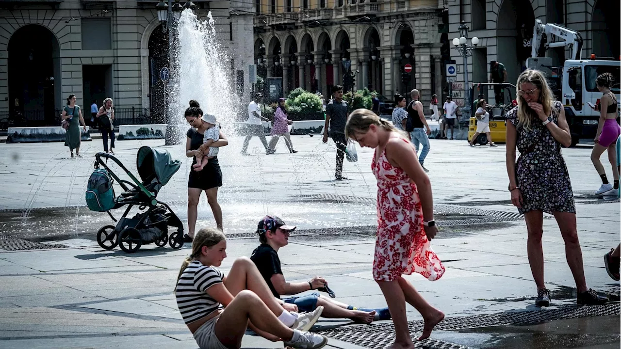 Temporali con grandine grossa al Nord, caldo africano senza fine al Centro Sud