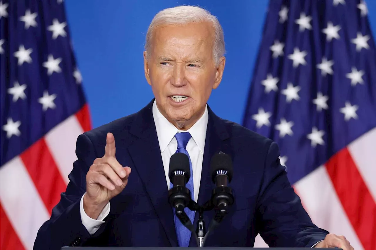 Biden Starts Presser With Gaffe, Ends With Vow to Stay in Race — Unless…