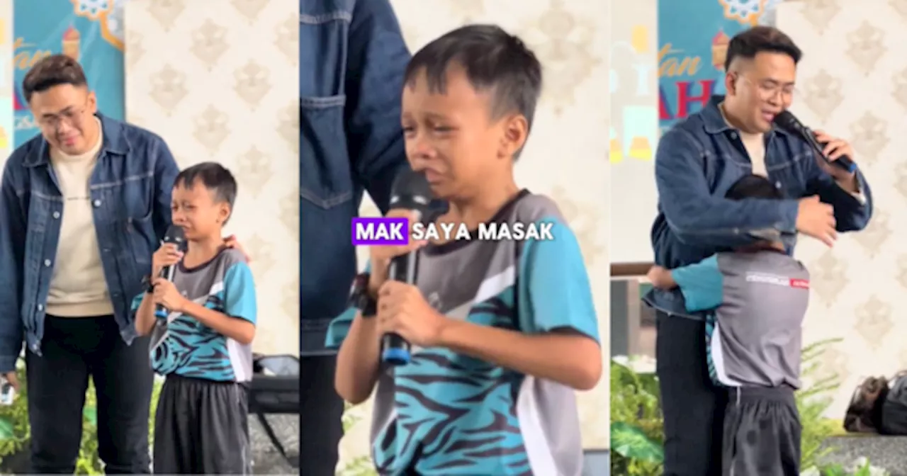 Murid Lelaki Tak Dapat Tahan Sebak Cerita Pengorbanan Mak Ayah - 'Tak Nak Susahkan Mereka'