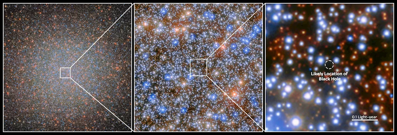 Missing Link Uncovered: Hubble Unveils Hidden Black Hole in Omega Centauri