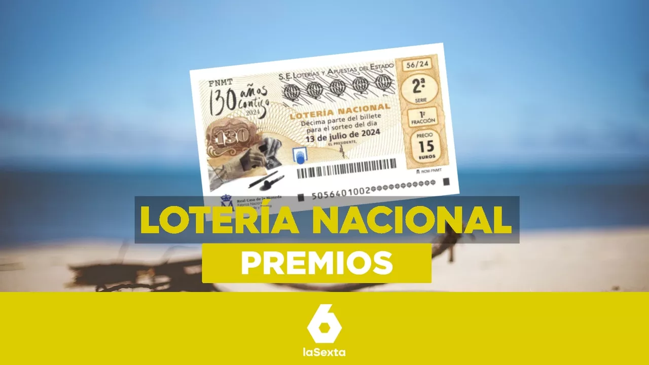 ¿Qué premios se juegan en el Sorteo Extraordinario de la Lotería Nacional de Julio 2024?