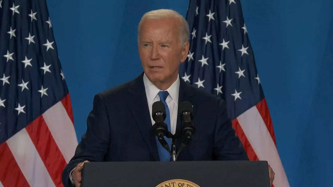 Joe Biden mistakes Zelenskyy for Putin and Kamala Harris for Donald Trump in NATO gaffes