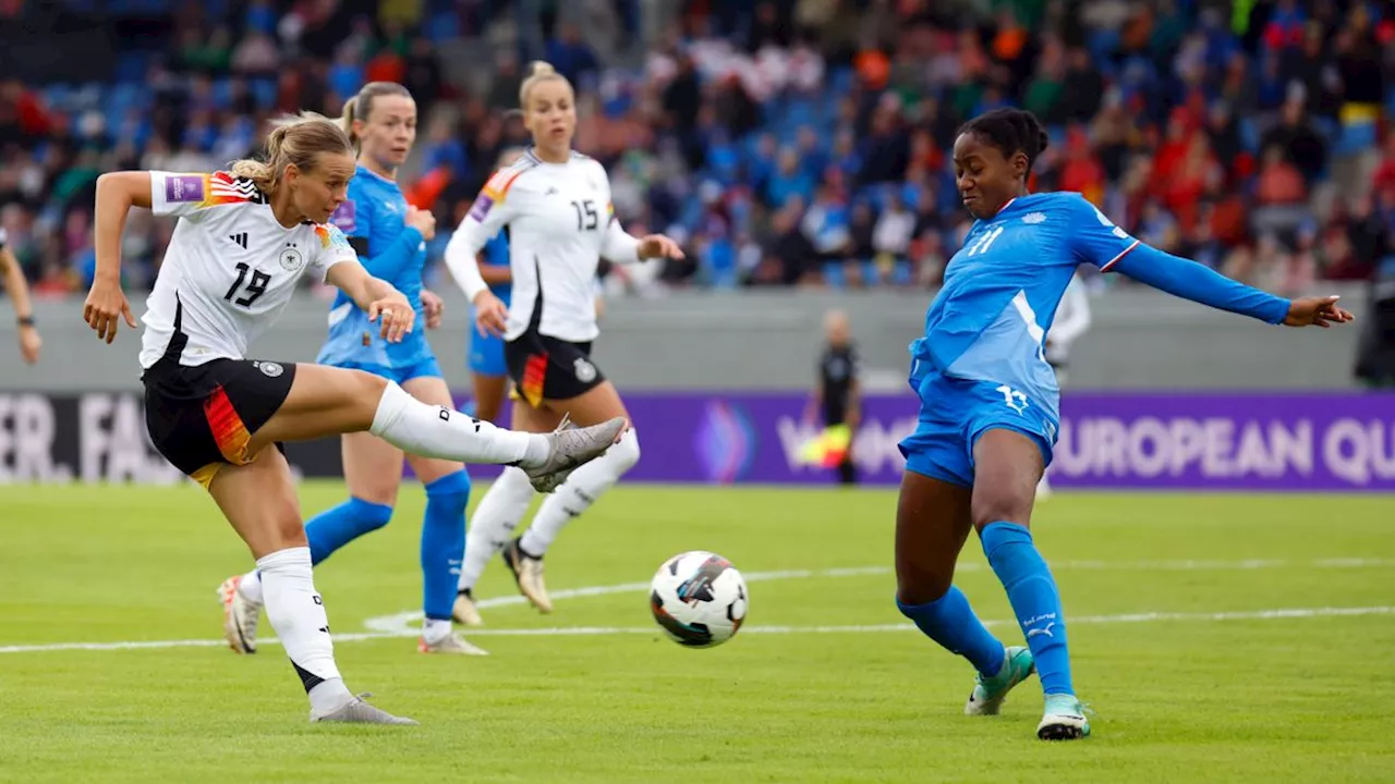 EM-Qualifikation: Deutliche Niederlage gegen Island – DFB-Frauen erleben Rückschlag vor Olympia