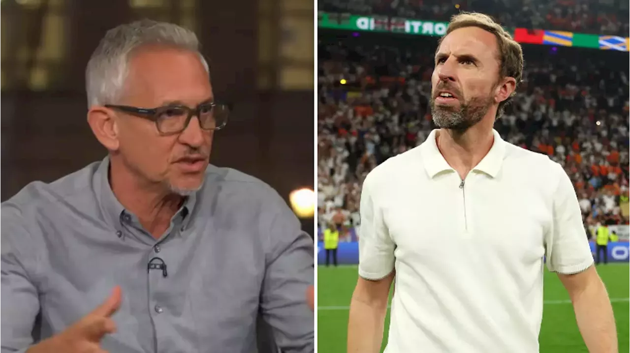 Gary Lineker's BBC colleagues unhappy over his Gareth Southgate comments ahead of Euro 2024 final