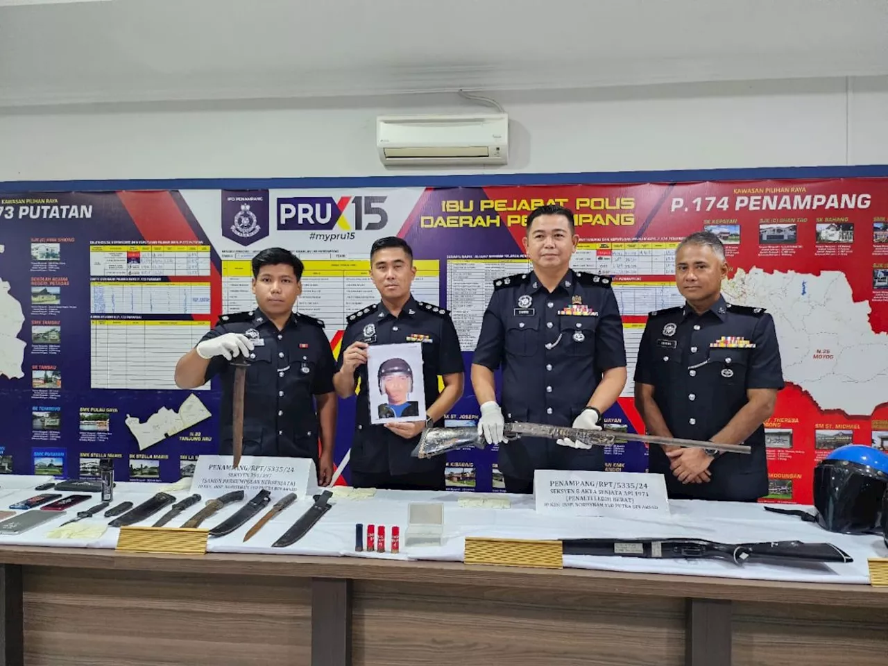 Cops nab man for convenience store robberies in Penampang, one still at large